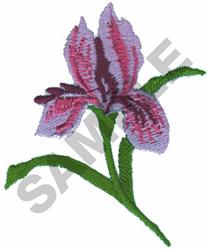 leaf beginner-friendly machine embroidery - IRIS perfect for decorative wall hangings