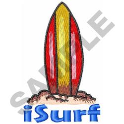 ISURF - 4x4 isurf beginner-friendly machine embroidery design for Kids Apparel