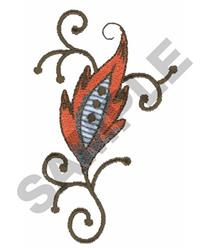 LEAF - 4x4 tree beginner-friendly machine embroidery design for kitchen tea towels