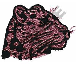 LEOPARD HEAD - 4x4 cat detailed machine embroidery design for Animal-Themed Clothing