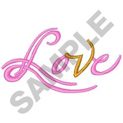 script quick stitch machine digital embroidery - LOVE SCRIPT perfect for kitchen aprons