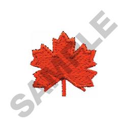 tree quick stitch machine embroidery - MAPLE LEAF perfect for decorative pillow covers