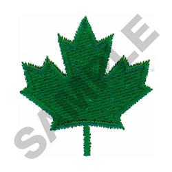quick stitch tree machine embroidery pattern - MAPLE LEAF perfect for Canvas Bags