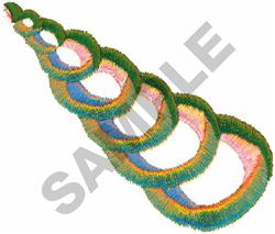 Abstract design featuring nested rings in vibrant gradient colors with smooth transitions. Playful and modern aesthetic.