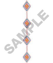 beginner-friendly 333 machine embroidery pattern - PATTERN 333 for festive table runners
