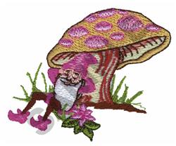 PIXIE UNDER MUSHROOM