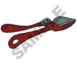 Pruning shears with vibrant red handles and shiny metal blades, featuring a simple design perfect for gardening.