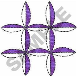 QUILT PATTERN - 4x4 pattern beginner-friendly embroidery design for reusable tote bags