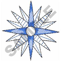 beginner-friendly star machine embroidery pattern - QUILT PATTERN for reusable tote bags