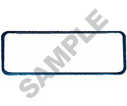 099 quick stitch machine embroidery - RECTANGLE 099 perfect for Craft Projects