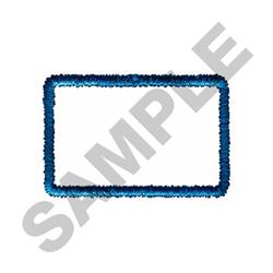 quick stitch 113 machine embroidery pattern - RECTANGLE 113 perfect for Event Badges