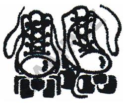 ROLLERSKATES - 4x4 rollerskate beginner-friendly embroidery design for Skating Bags