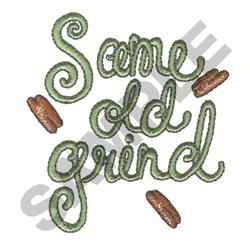 grind detailed machine embroidery - Same Old Grind perfect for decorative pillow covers