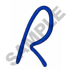 alph quick stitch machine embroidery - SCRIPT ALPH R perfect for patchwork quilt blocks