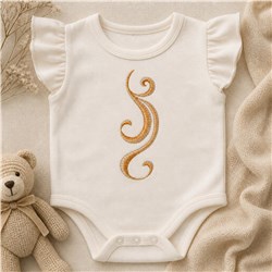 accent quick stitch machine embroidery - Scroll Accent perfect for Party Supplies