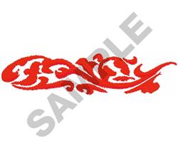 border quick stitch machine embroidery - SCROLL BORDER perfect for reusable tote bags