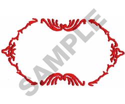 border beginner-friendly machine embroidery - SCROLL BORDER for Craft Projects