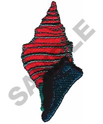 SEASHELL - 4x4 seashell beginner-friendly embroidery design for kitchen tea towels