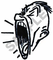 SHOUTING FACE EXPRESSION