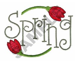 tulip beginner-friendly machine digital embroidery - SPRING perfect for Pillow Cases