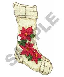 detailed christmas stocking machine embroidery pattern - STOCKING for decorative wall hangings