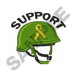 troop beginner-friendly machine embroidery - SUPPORT TROOPS perfect for kitchen aprons