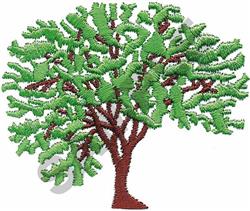 TREE - 4x4 tree beginner-friendly machine machine embroidery design perfect for Mats