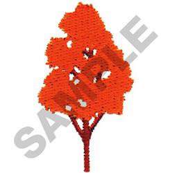 tree quick stitch machine embroidery - TREE perfect for decorative pillow covers