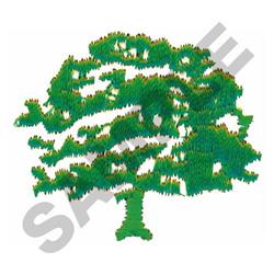 quick stitch tree machine embroidery pattern - TREE perfect for patchwork quilt blocks