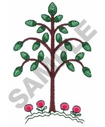 tree beginner-friendly machine embroidery - TREE perfect for patchwork quilt blocks