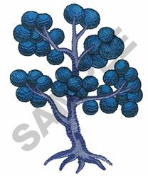 detailed tree machine digital embroidery pattern - TREE perfect for reusable tote bags