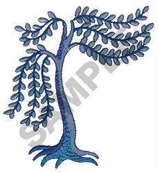 detailed tree machine digital embroidery pattern - TREE perfect for reusable tote bags