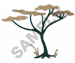 TREE - 4x4 tree beginner-friendly machine embroidery design for cute baby onesies