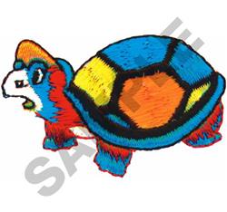 TURTLE - 4x4 turtle beginner-friendly embroidery design for Kids jackets