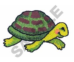 beginner-friendly turtle machine embroidery pattern - TURTLE perfect for kitchen aprons