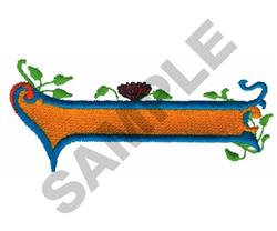 leaf beginner-friendly machine embroidery - VICTORIAN FRAMEWORK for patchwork quilt blocks