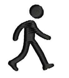 WALKER - 4x4 walker quick stitch machine embroidery design perfect for Workout Gear