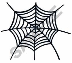 spider detailed machine digital embroidery - WEB perfect for Table Centerpieces