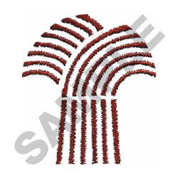 quick stitch autumn outline machine embroidery pattern - WHEAT STACK OUTLINE for Quilt Borders
