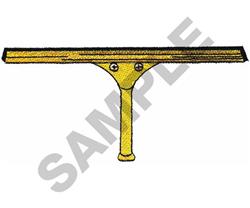 WINDOW SQUEEGEE - 5x7 squeegee beginner-friendly embroidery design for kitchen tea towels