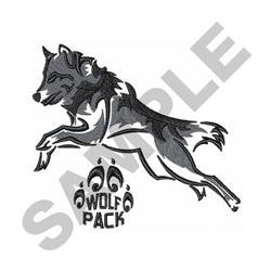 pack detailed machine digital embroidery - WOLF PACK perfect for Vehicle Covers