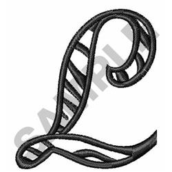 script quick stitch machine embroidery - Zebra Script L for decorative pillow covers