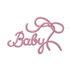 script quick stitch machine digital embroidery - Baby Script perfect for Gift Items