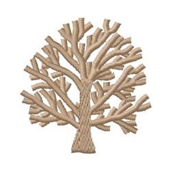 Bare Branches - 4x4 tree beginner-friendly embroidery design for decorative wall hangings
