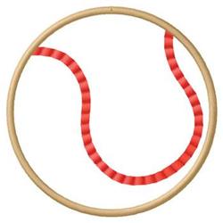quick stitch baseball machine embroidery pattern - Baseball for Sports Apparel