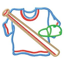 bat beginner-friendly machine embroidery - Baseball perfect for Team Uniforms