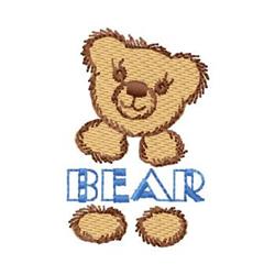 bear beginner-friendly machine digital embroidery - Bear perfect for Nursery Decor