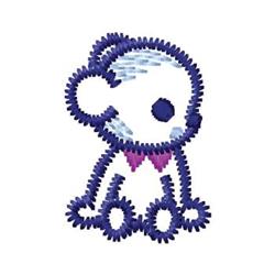 bear quick stitch machine digital embroidery - Bear perfect for Toy Bags