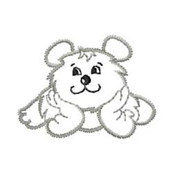 bear quick stitch machine embroidery - Bear perfect for decorative pillow covers