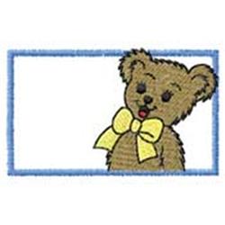 beginner-friendly bear machine embroidery pattern - Bear for Personalized Gifts